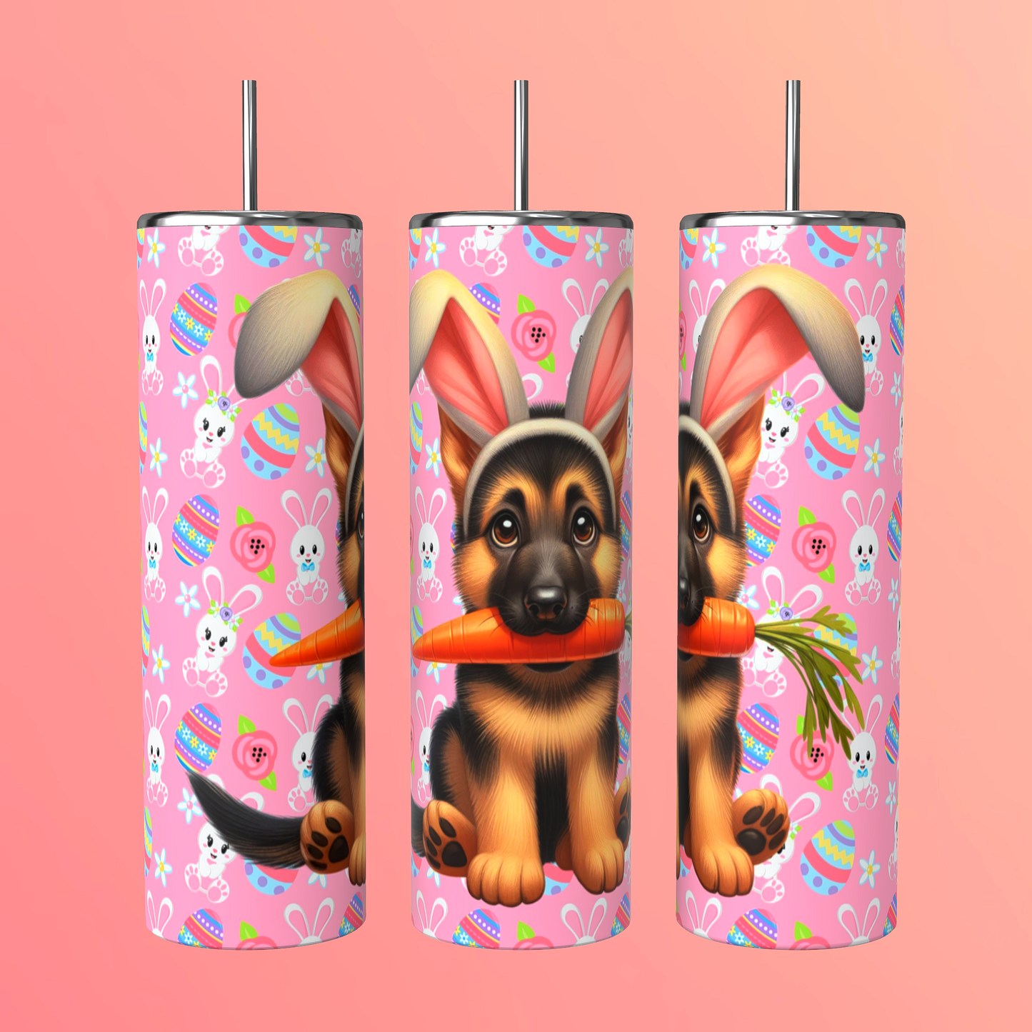 20oz Easter German Shepherd Pup