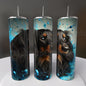 20oz Blue Dachshund Tumbler