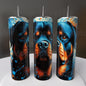 20oz blue Rottweiler Tumbler