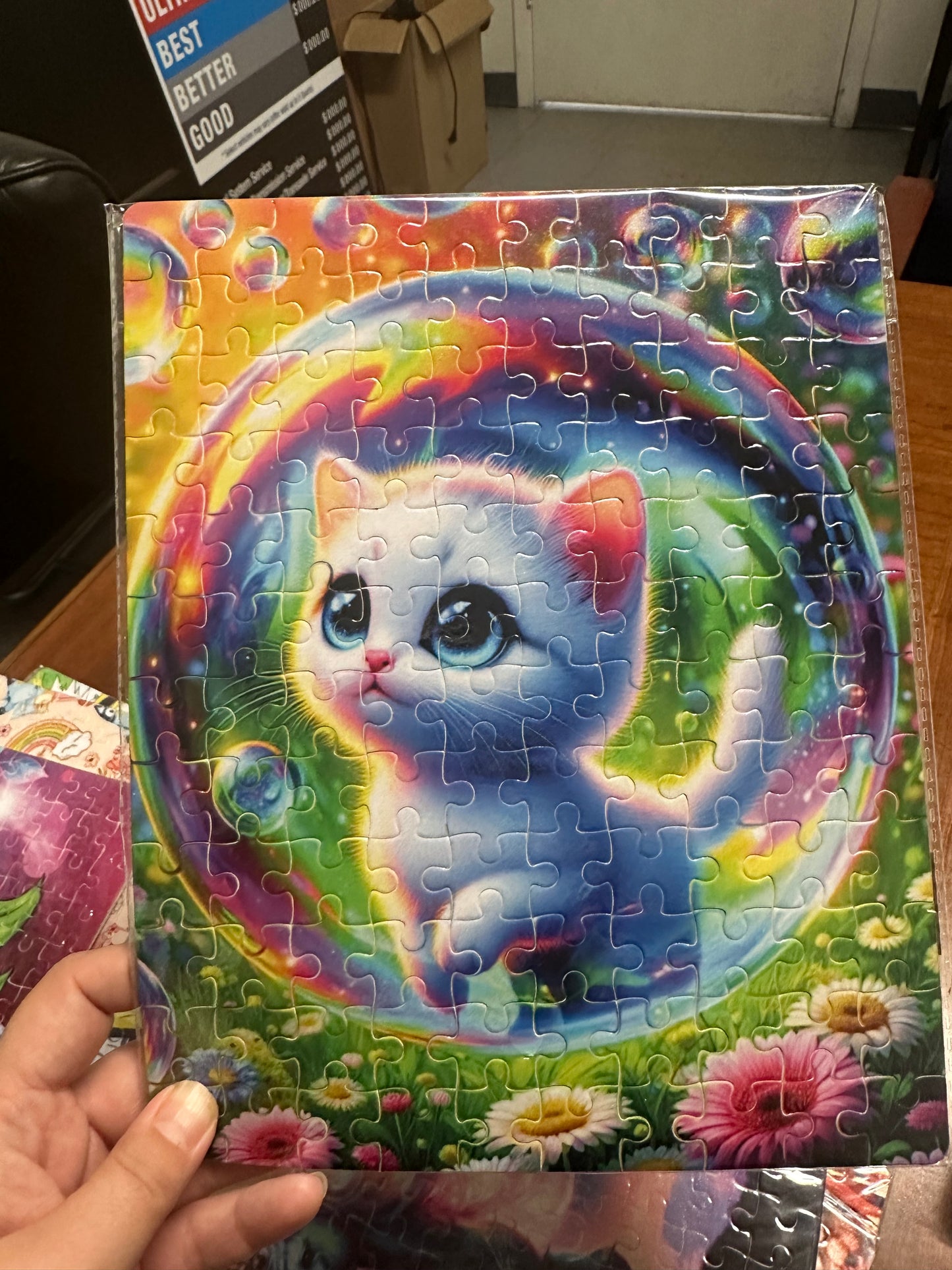 Kitten Bubble Puzzle