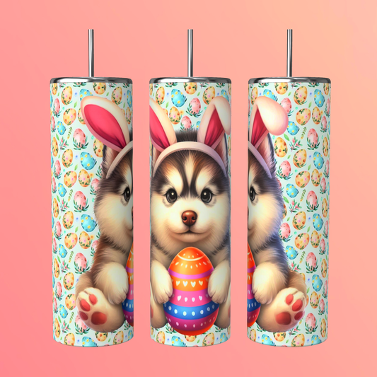 20oz Easter husky Pup