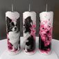 20oz Pink Papillon Tumbler