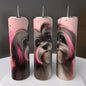 20 oz Dark Shih Tzu Tumbler