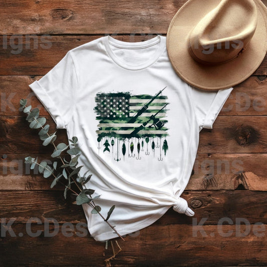 Fishing& flag